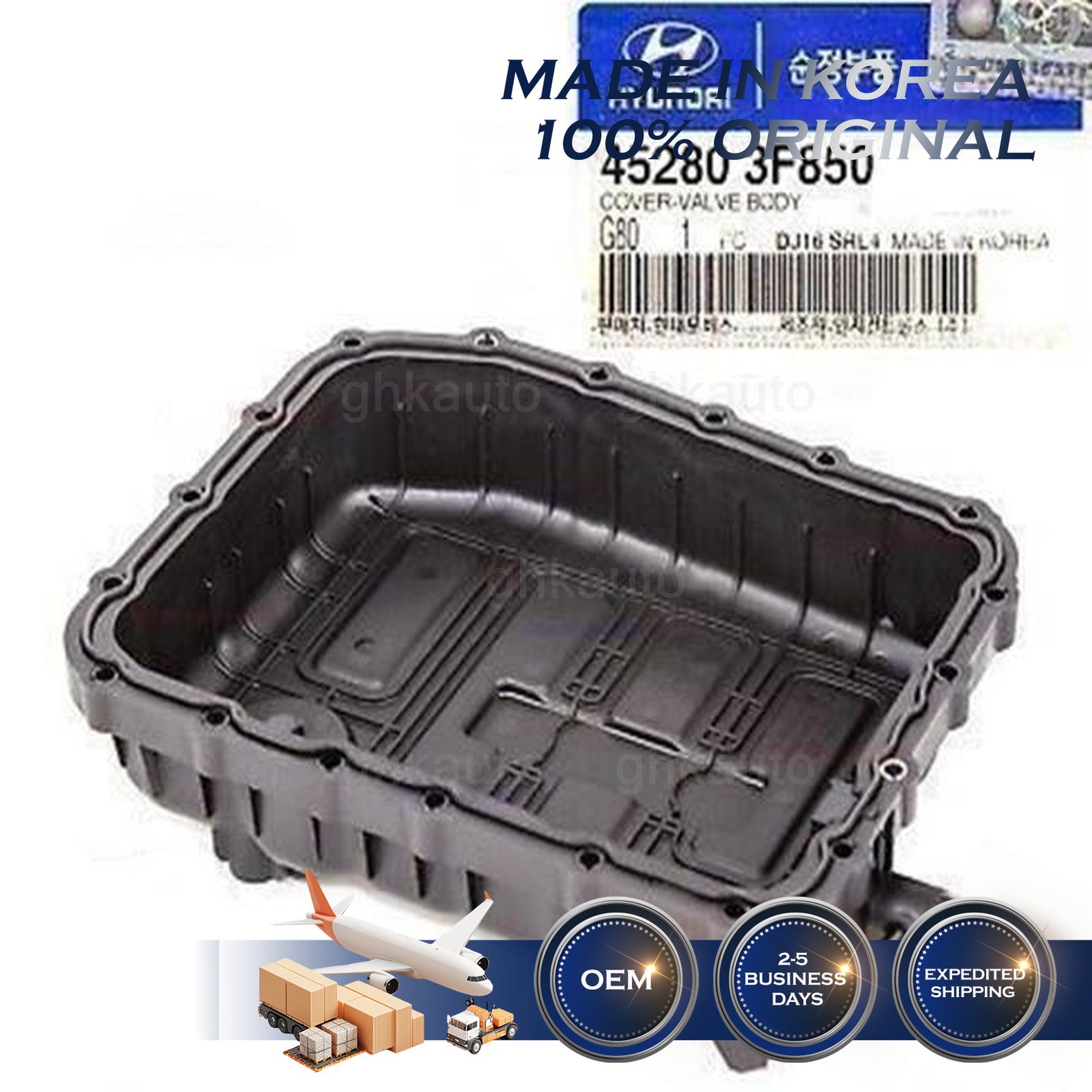 GENUINE Hyundai 452803F850 Transmission Oil Pan Cover 2.4L Santa Fe 17-20