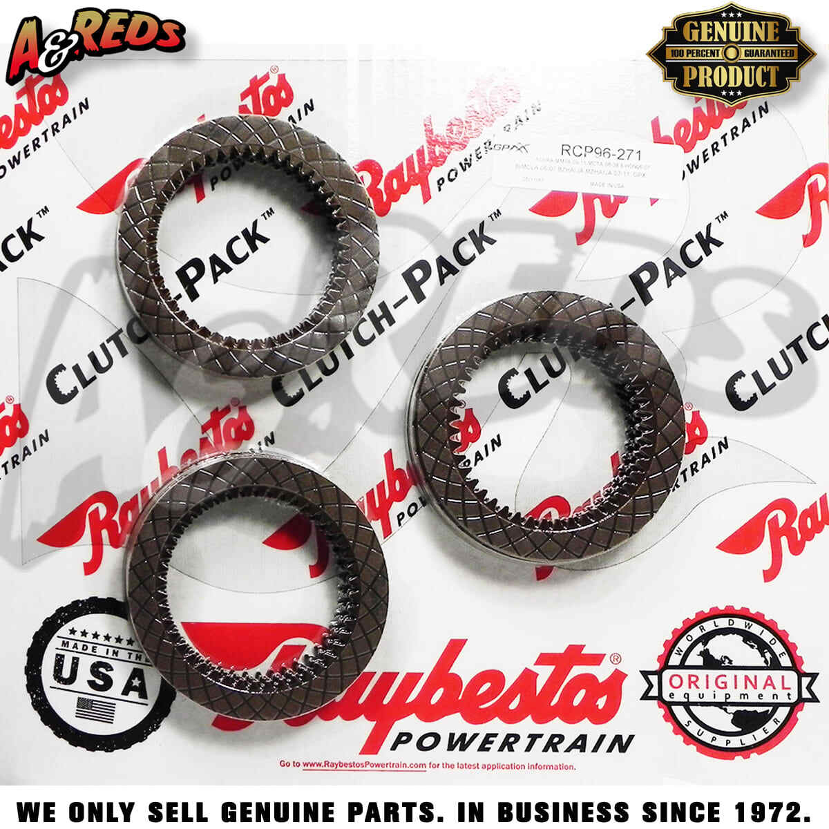 Raybestos Friction Clutch Pack fits various Honda/Acura (#RCP96-271)