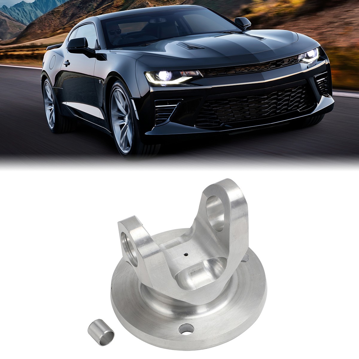 3-Bolt Adapter Flange Yoke Kit Replace T35-GMFD-01K For GM 6L80 6L90 8L90 10L90