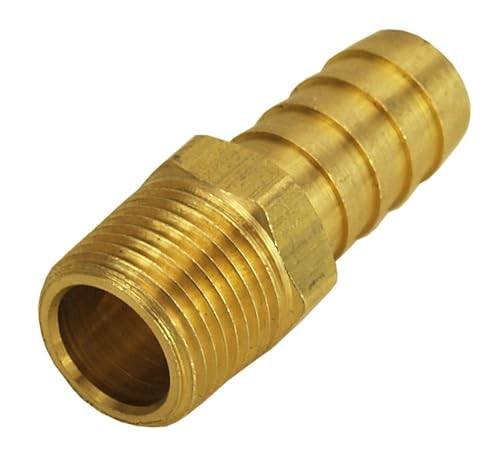 Derale 98102 Barb Straight Hose Fitting