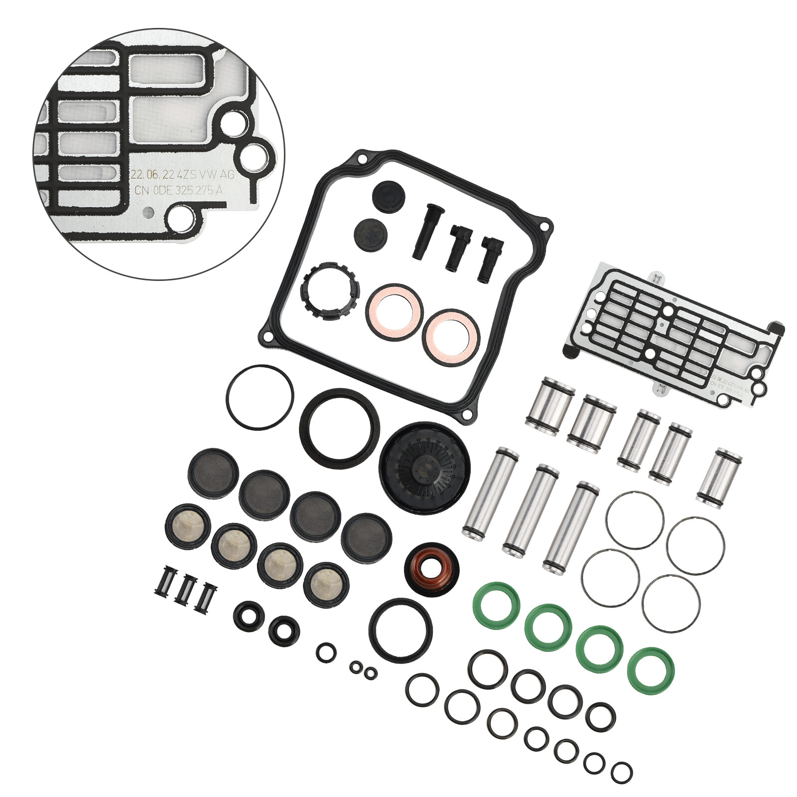 DQ500 0BH 0BT Transmission Overhaul Seals Pistons Gasket For VW TIGUAN 11-ON L4