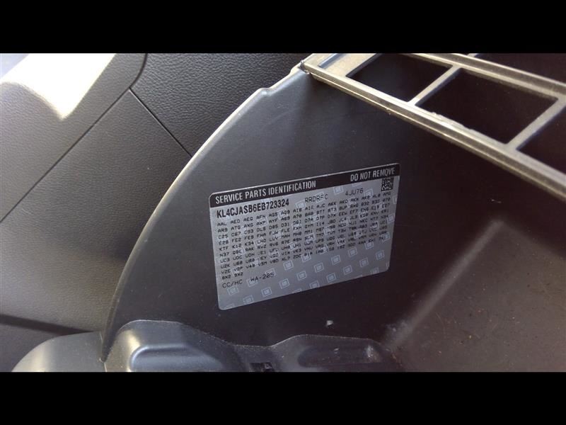 2013 2014 BUICK ENCORE Automatic Transmission 1.4L 6 Speed FWD Opt MH8