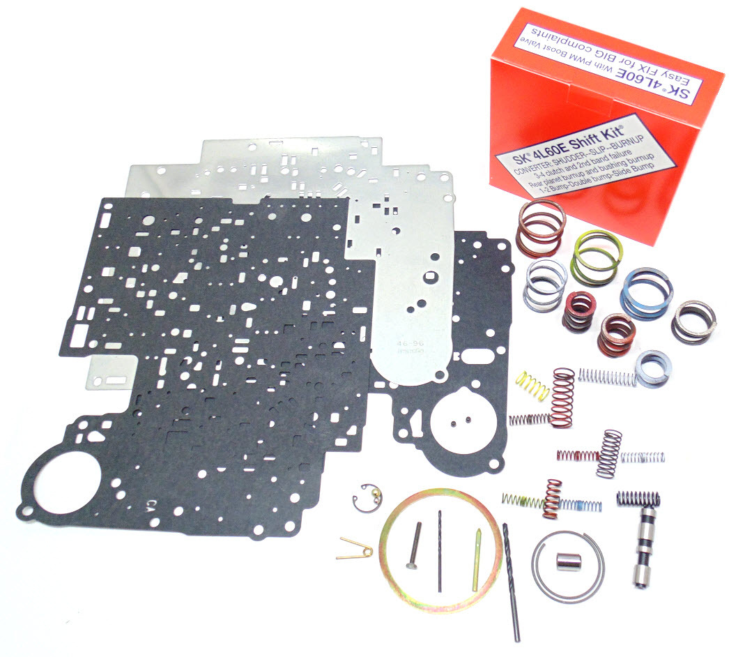 TRANSGO SHIFT KIT & Valve Body Plate w/gaskets 1996-2000 GM 4L60E (21600)*