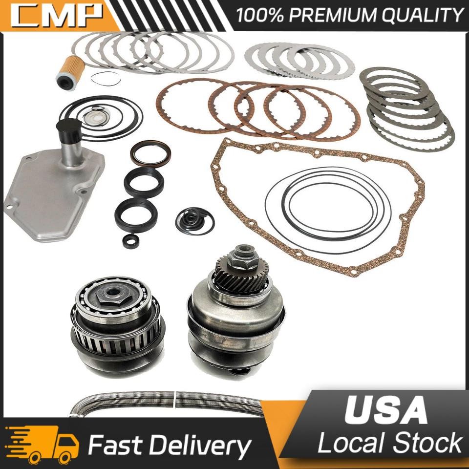 JF015E RE0F11A Fits Nissan Transmission Master Rebuild Kit & Pulley Set W/ Belt