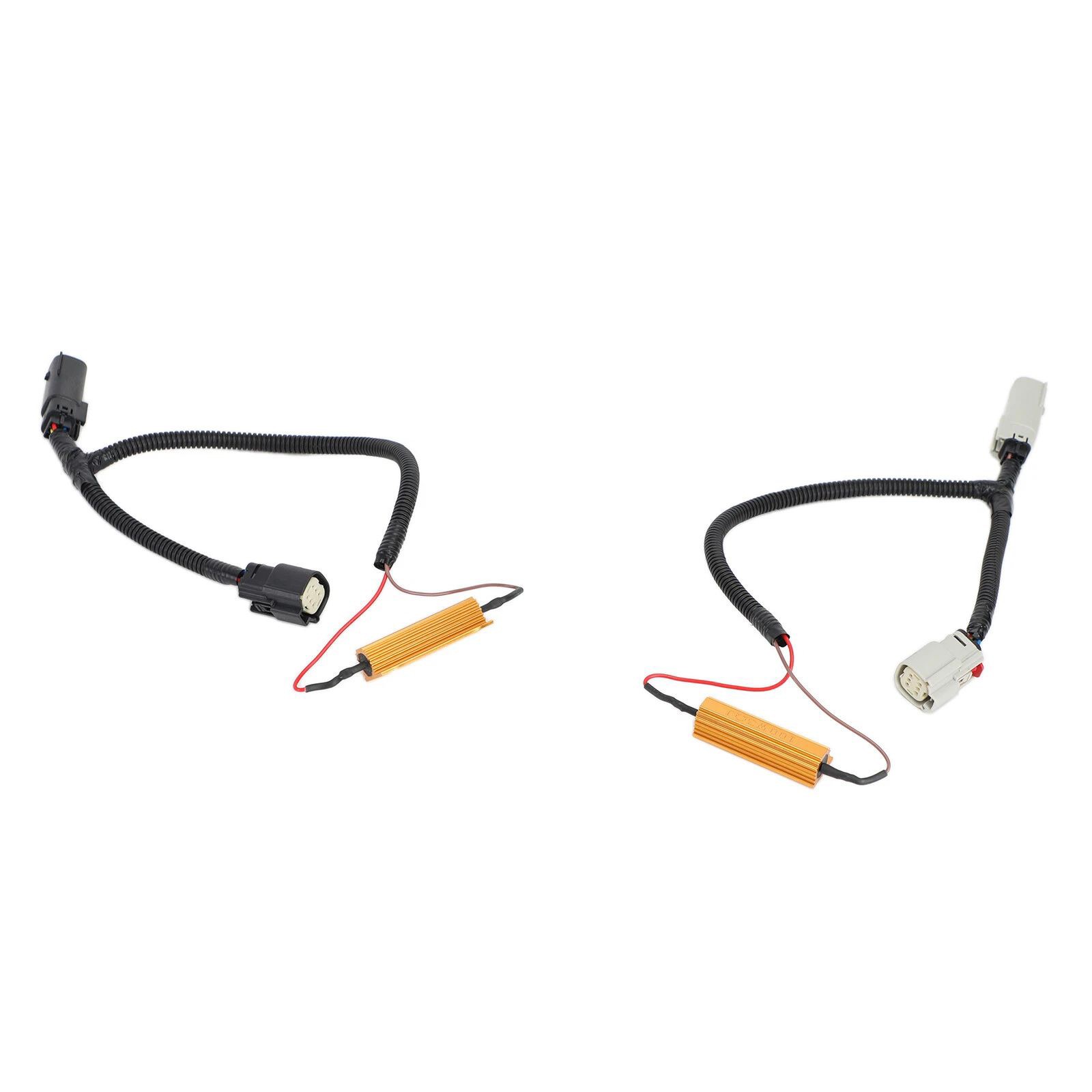 1 Pair Tail light LED Conversion Harness 16-18 For Chevrolet Silverado Denali