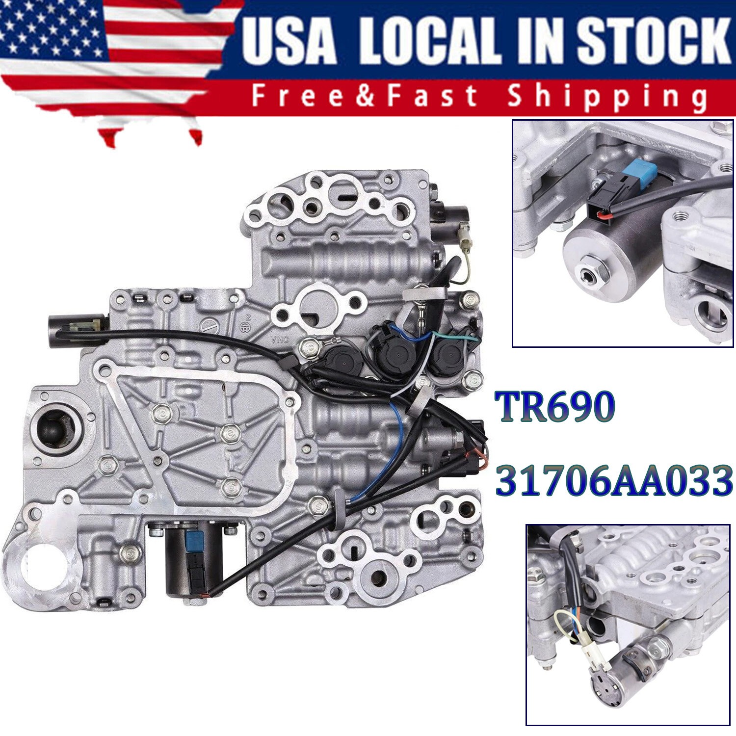 CVT Auto Transmission Valve Body For 2010-2013 Subaru Legacy Outback 2.5L TR690