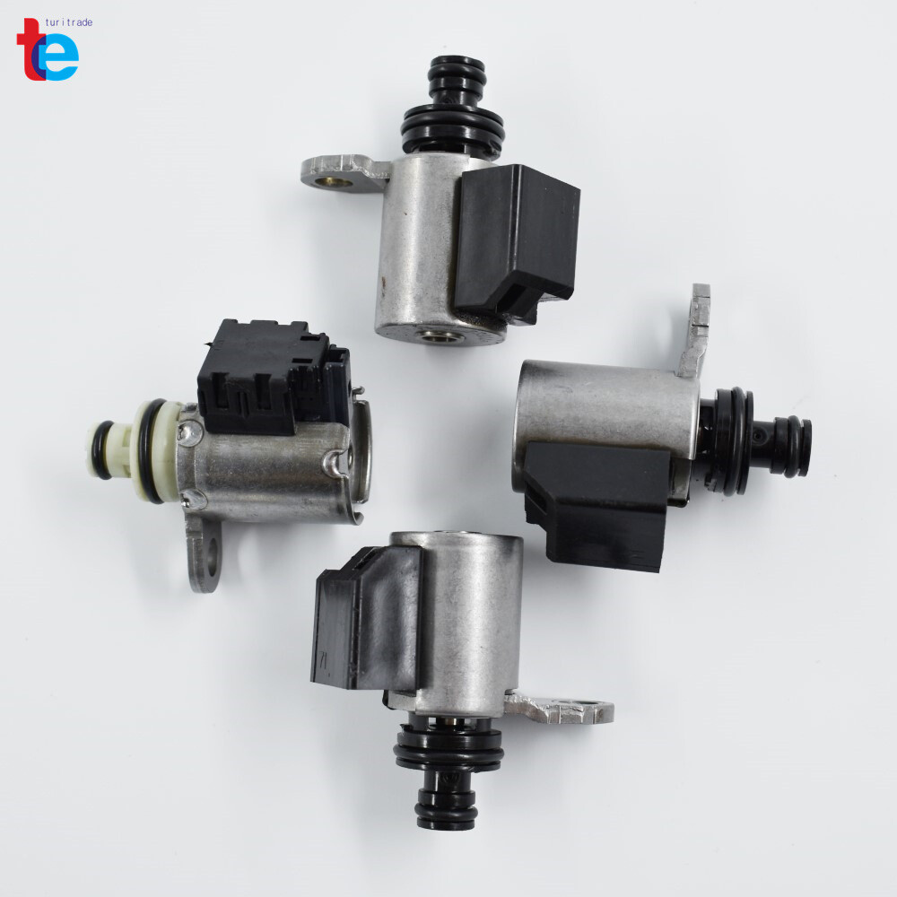 4Pcs CVT Transmission Solenoid Kit JF011E/RE0F10A/F1CJA For Nissan Dodge 2007 Up