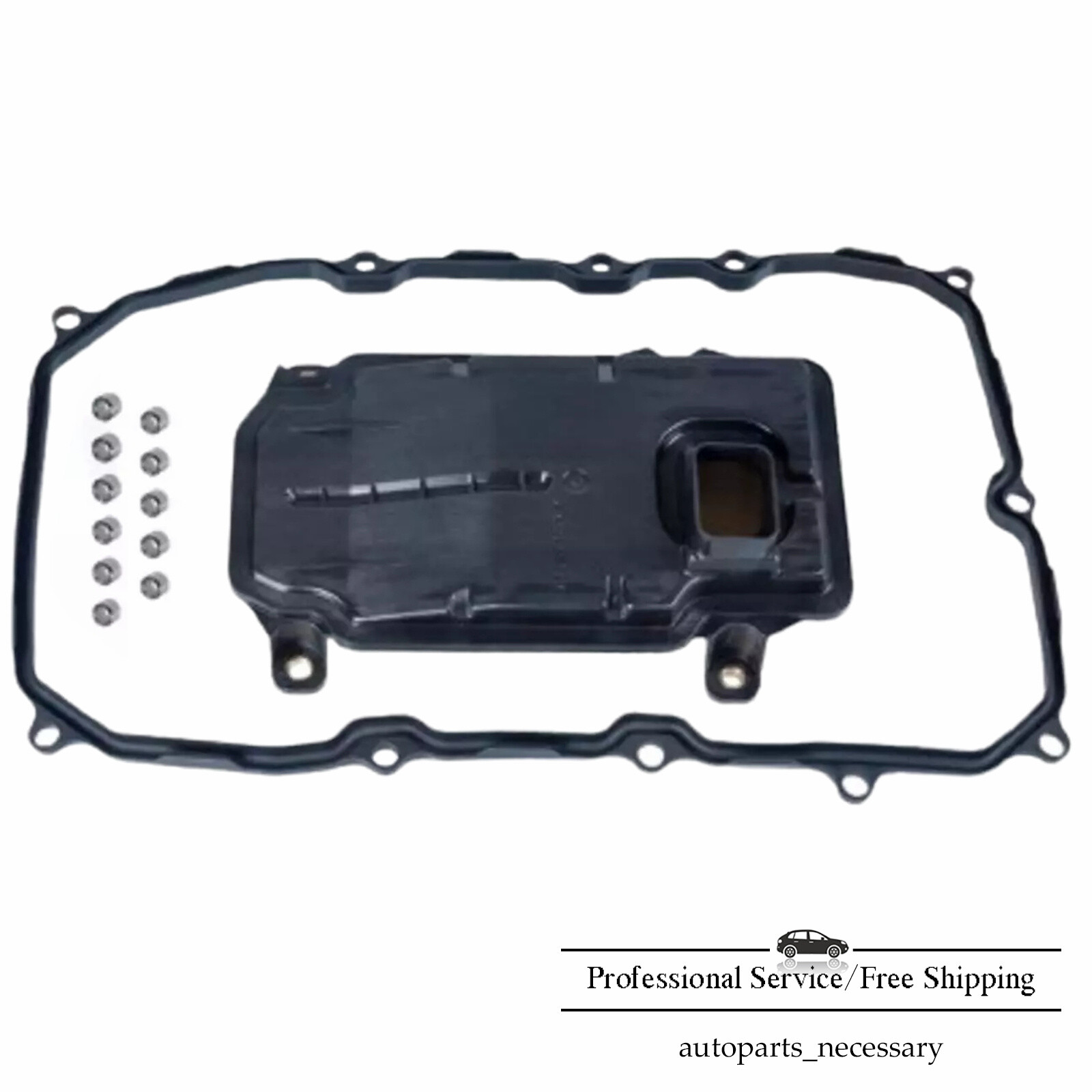 For Audi Volkswagen Porsche Transmission Filter Kit with Oil Pan Gasket New US
