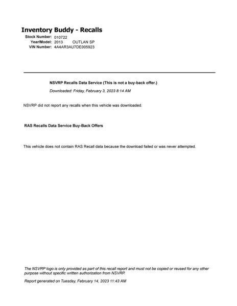 OUTLAN SP 2013 Transfer Case 488453