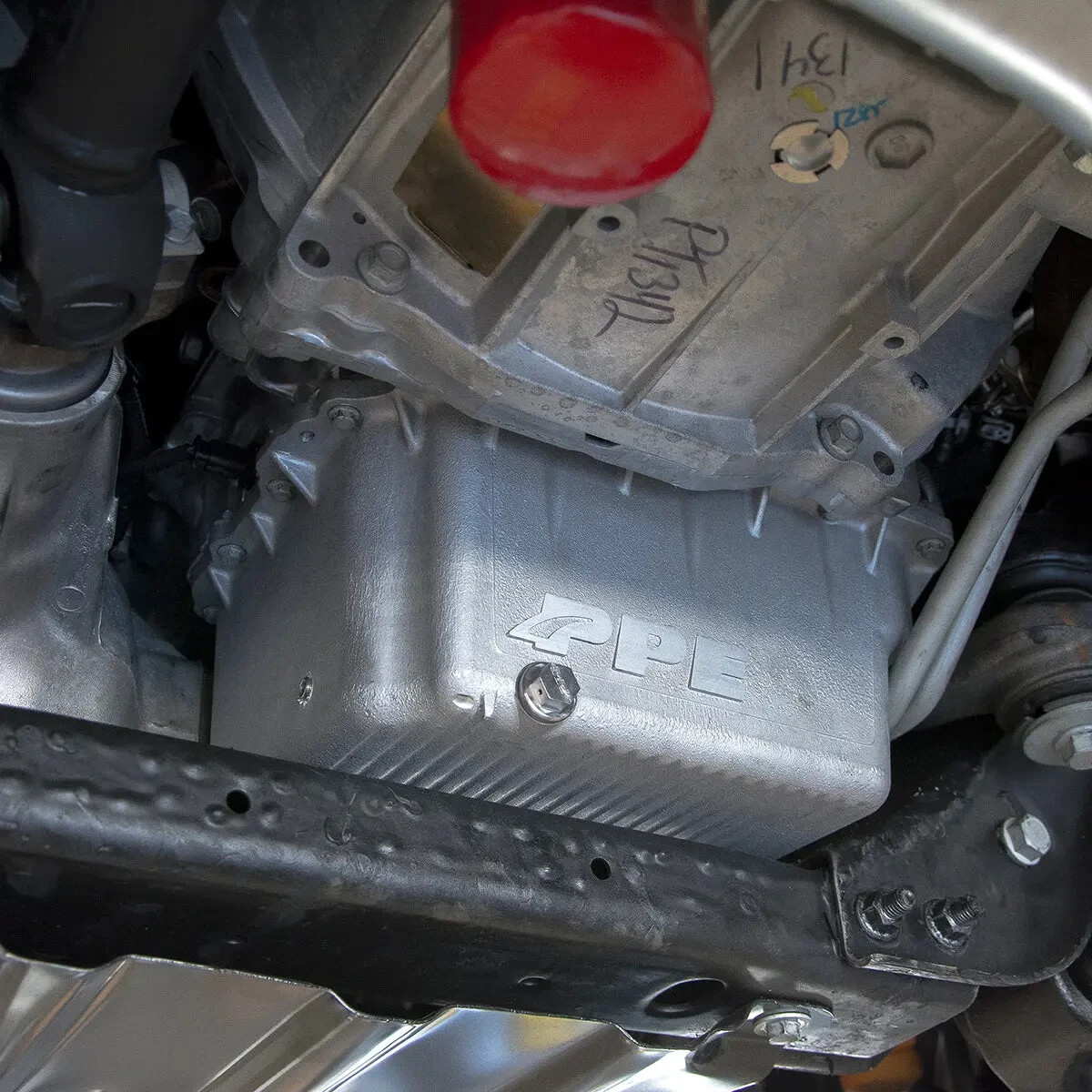 PPE Raw Deep Aluminum Transmission & Oil Pan Kit For 2017-2019 GM 6.6L Duramax