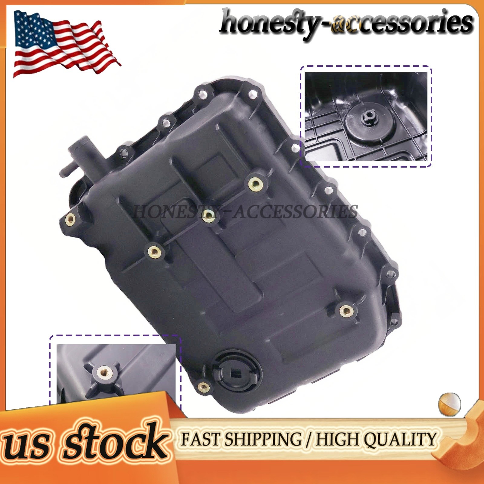 Transmission Oil Pan Fit for Tucson Sorento Sportage Santa Fe Sport 2.4L