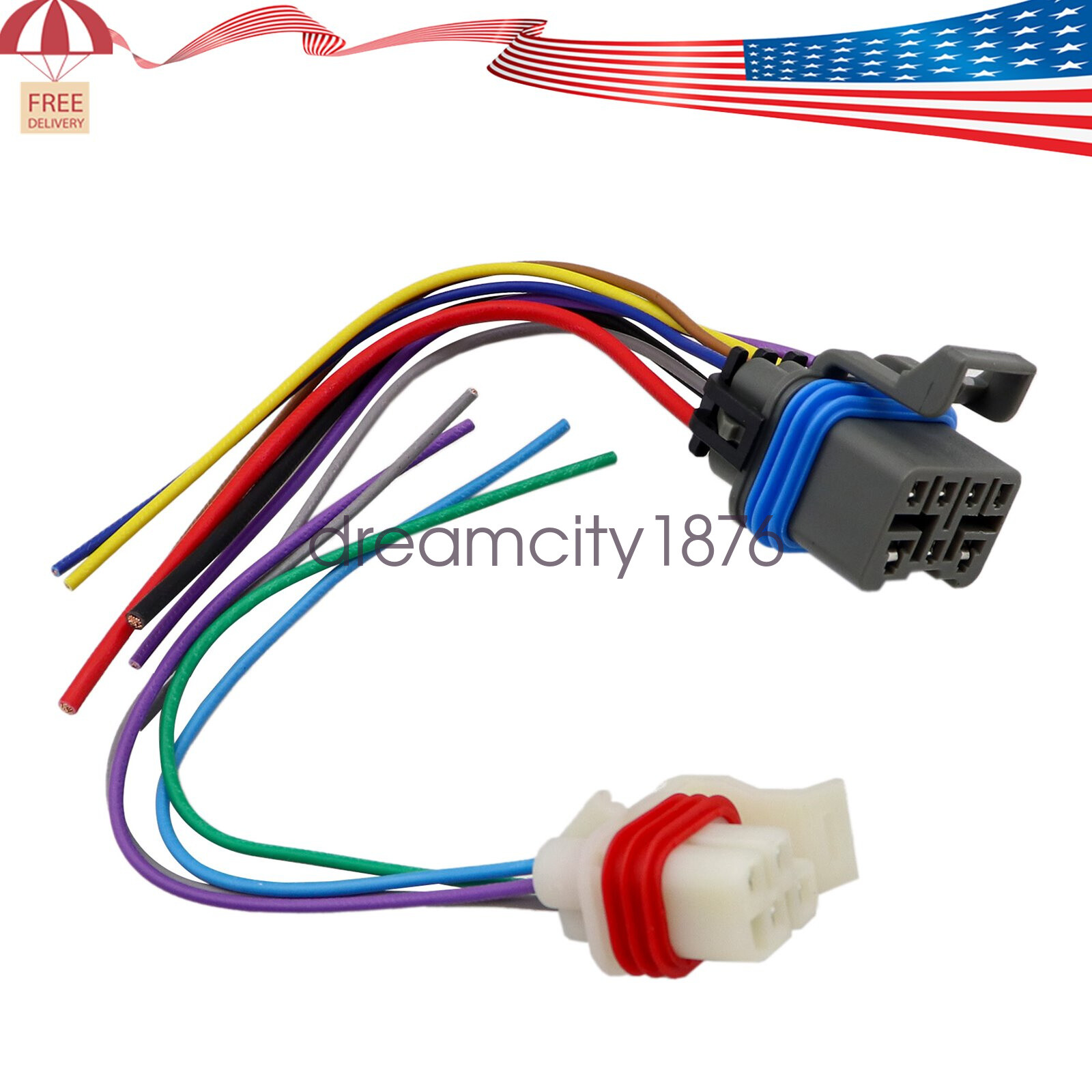 NEW Neutral Safety Switch Connector 7PIN & 4PIN For GMC Chevy 4L60E 4L80E 4L65E