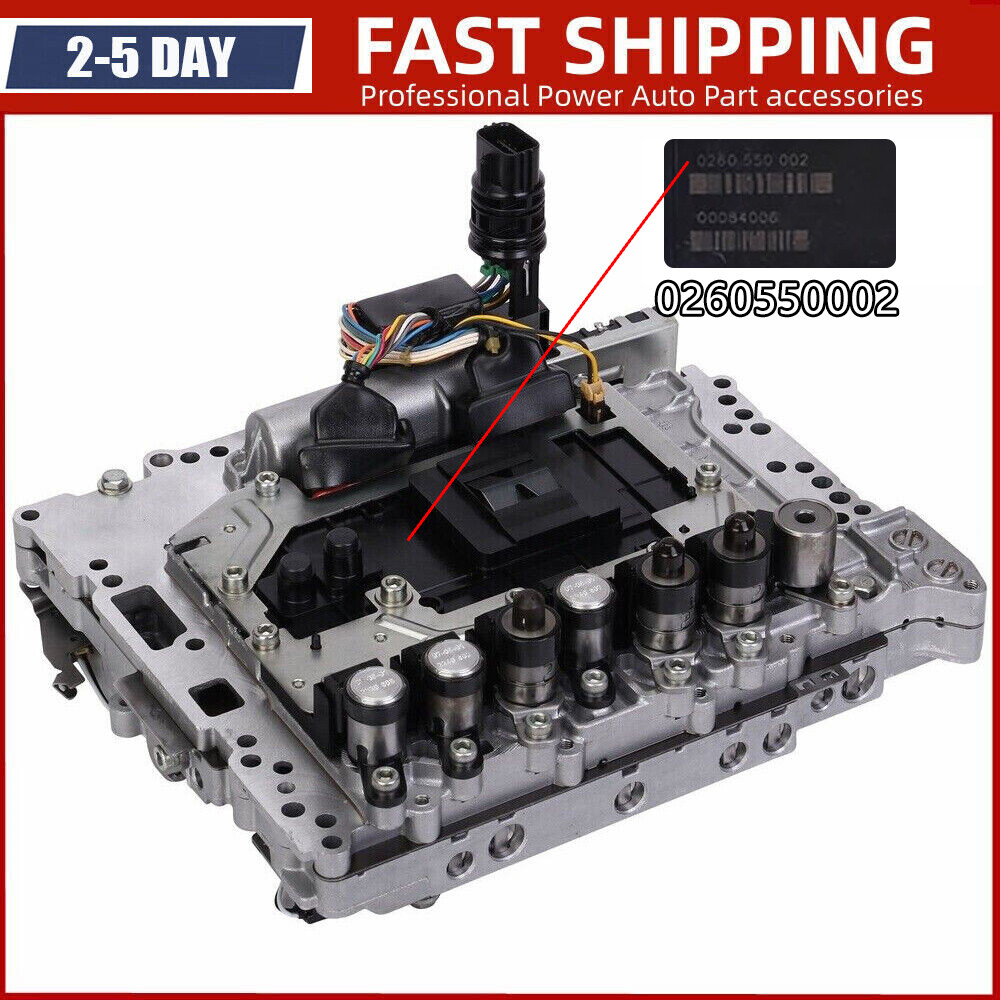 Transmission Valve Body Solenoid w/ TCM For Infiniti G35 EX35 M35 G37 M45 Q45