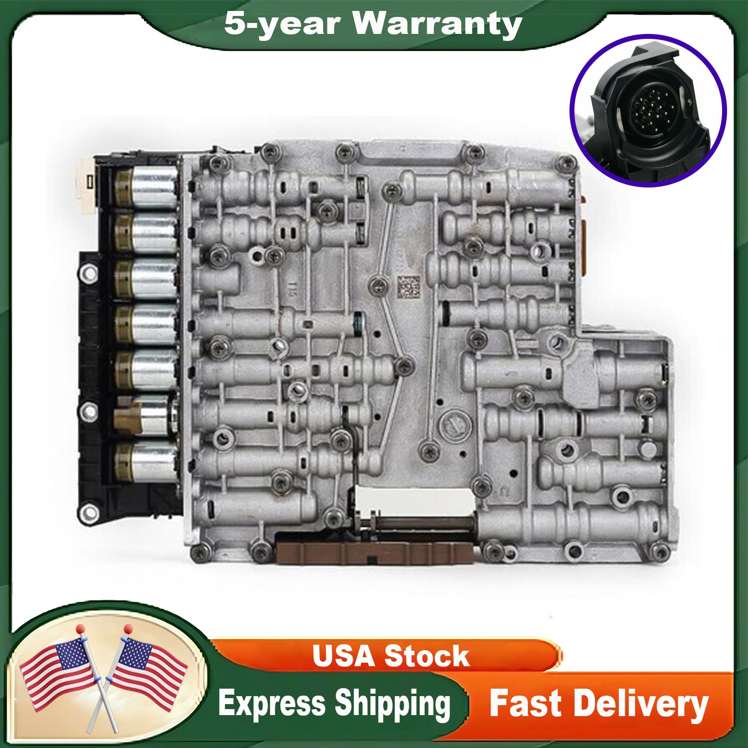 AL3P-7Z490-BA 6R80 Transmission Valve Body Solenoid fits fitd F150 Truck 4WD AWD