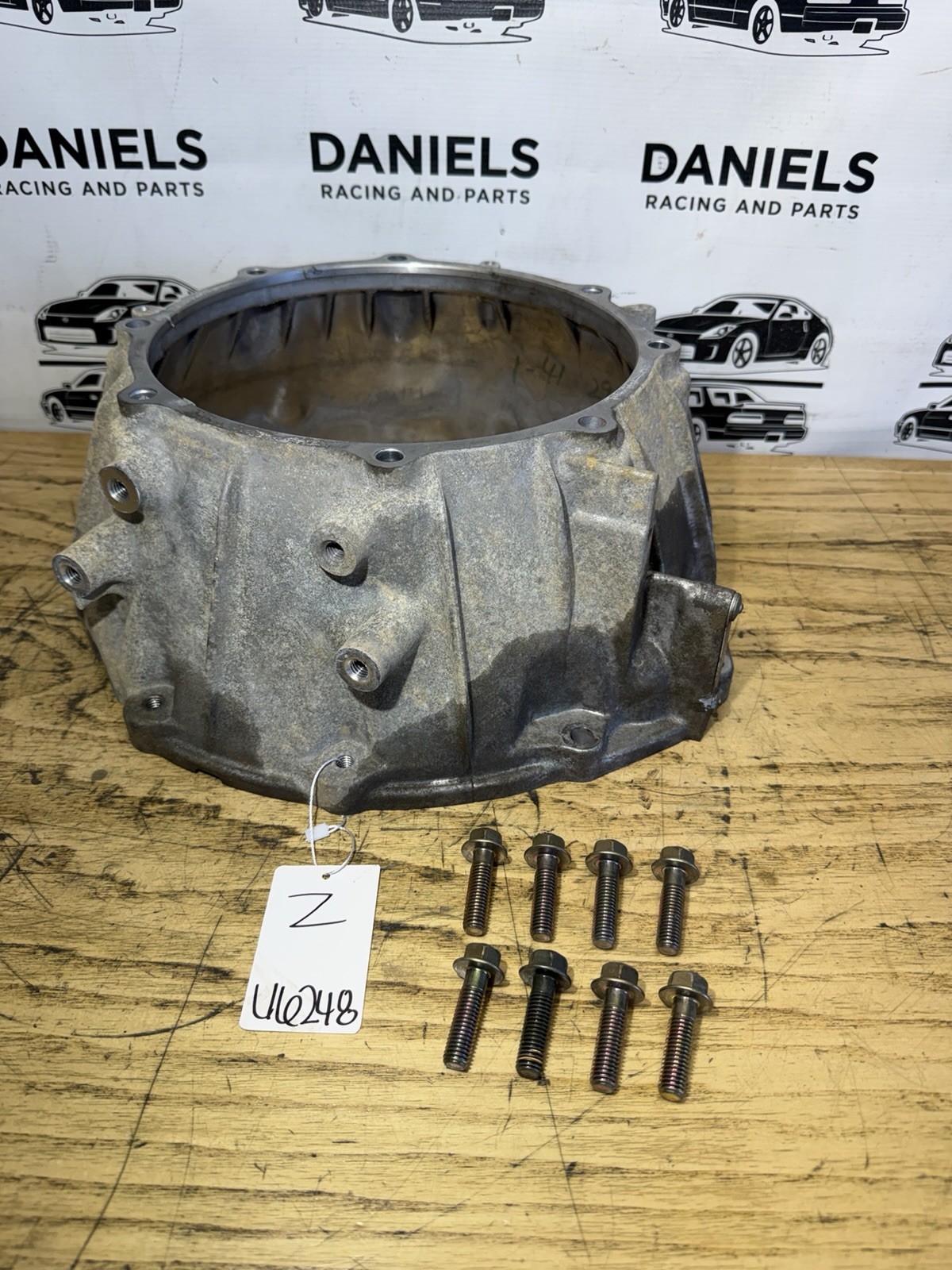 03-06 Infiniti G35 Nissan 350Z Automatic Transmission Bellhousing AT OEM Vq35de