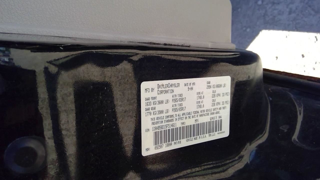 Automatic Transmission 4WD 5.7L Fits 04-05 DODGE 1500 PICKUP 4569308