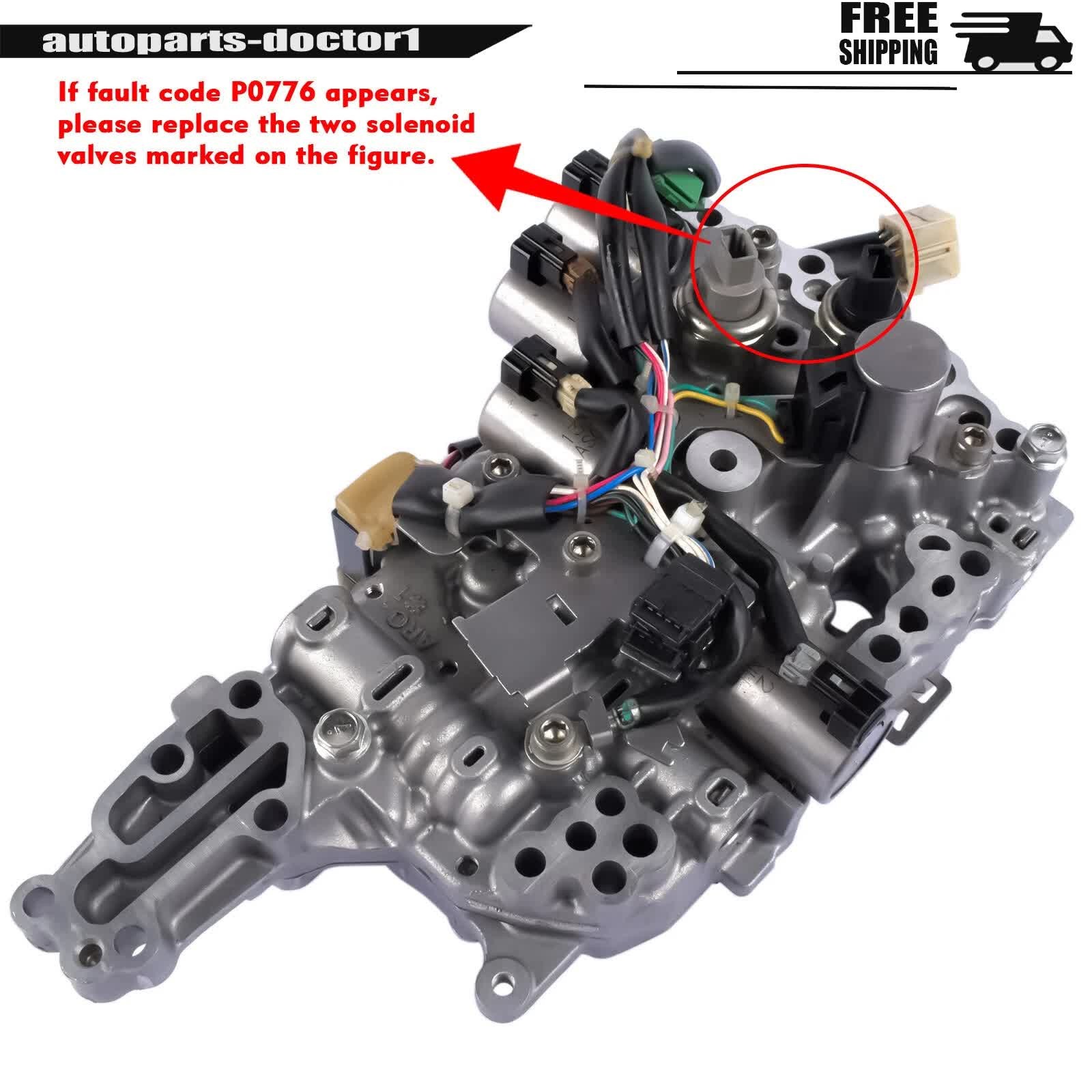 JF017E Valve Body CVT Transmission Fit For 2012/2013/2014 Infinity QX60 CVT FWD