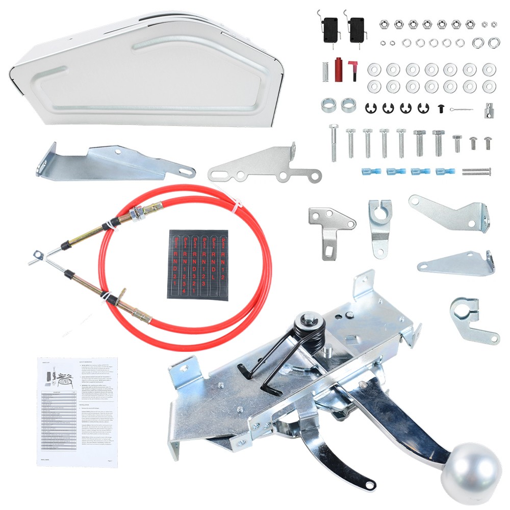 For B&M 80842 Pro Ratchet Automatic Shifter for Ford GM 3 & 4 Speed Transmission