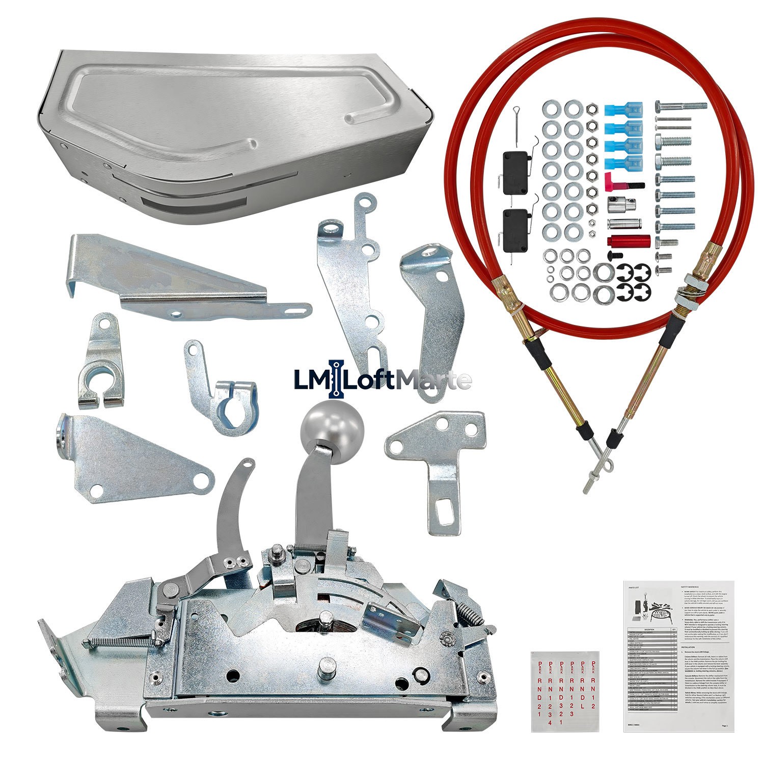 Replace B&M 80842 Pro Ratchet Automatic B&M Shifter for 3 & 4 Speed Transmission