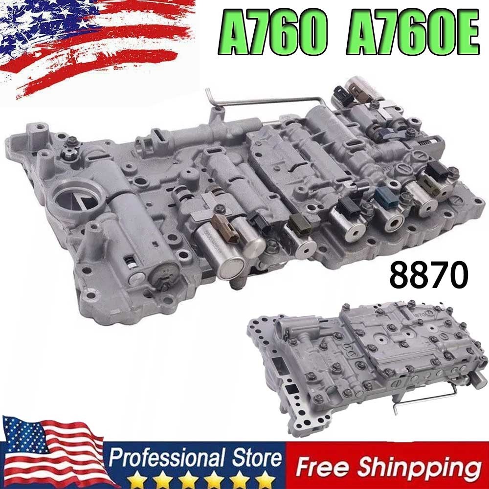 Transmission Valve Body W/9 Solenoids Fit For Lexus Toyota A760 A760E A760F 8870