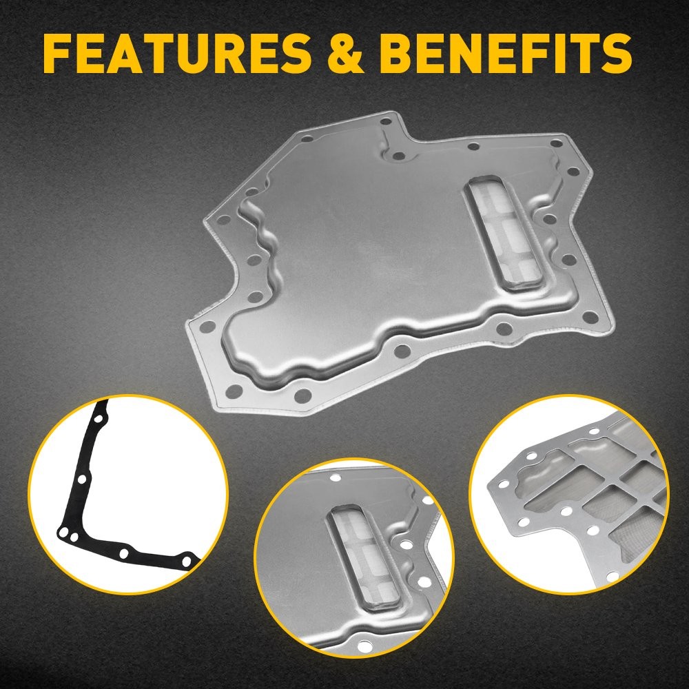 Transmission Filter Oil Pan Gasket Kit For Infiniti QX70 G37 Q40 Q50 Q60 Q70 M