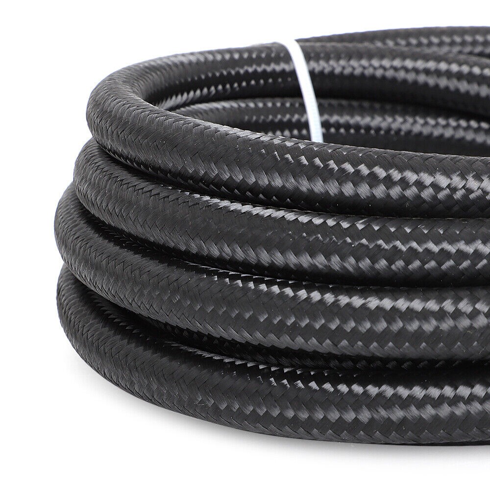 Automatic Transmission Cooler Line Kit For GM 4L80E 6AN Nylon Steel Braided Line