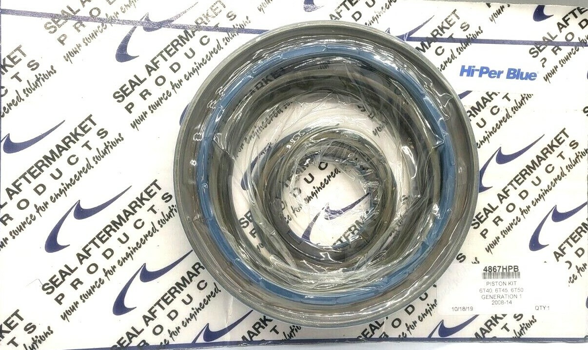 .For GM 6T40 piston kit Gen 1 2008-2014 6T45 6T50