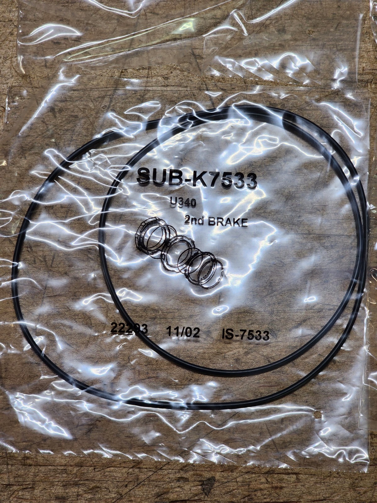 U340E U341E U341F TRANSMISSION OVERHAUL-KIT 2000-2014 4 SPEED AUTOMATIC