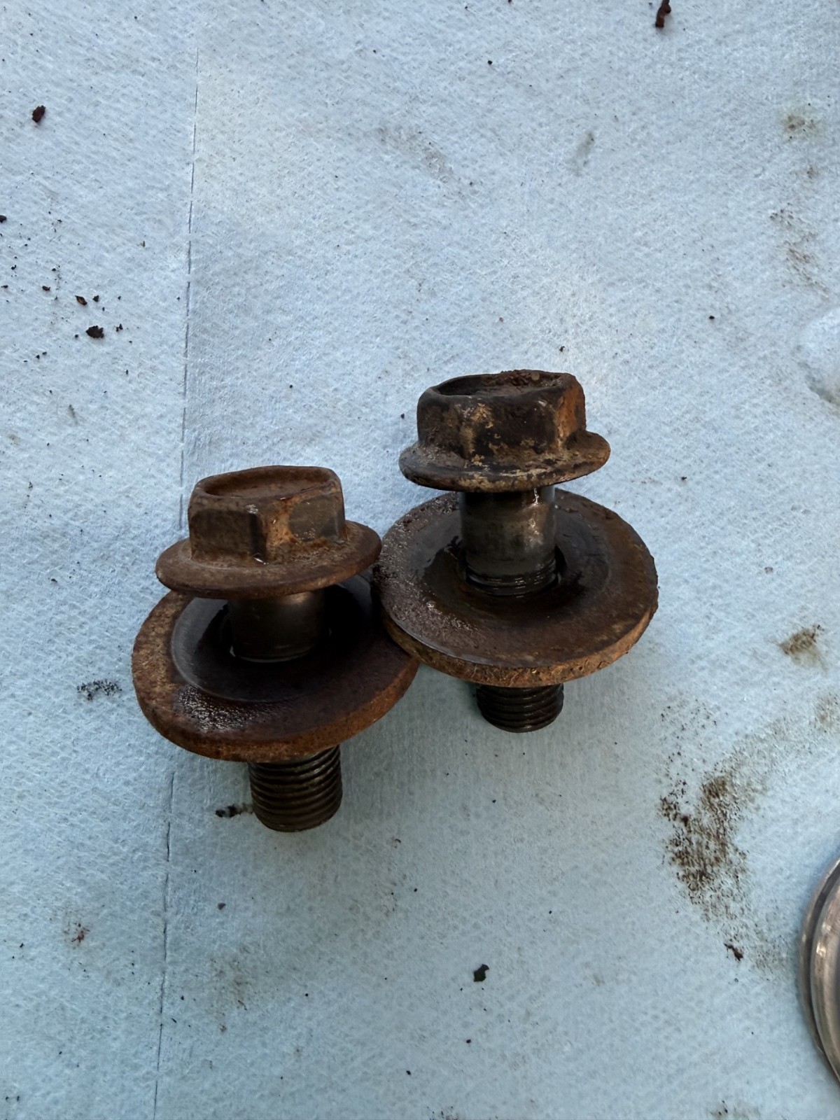TH400 Turbo 400 Slip Yoke Bolt and Washer for 2wd Chevy GMC Truck RWD 3L80 USED