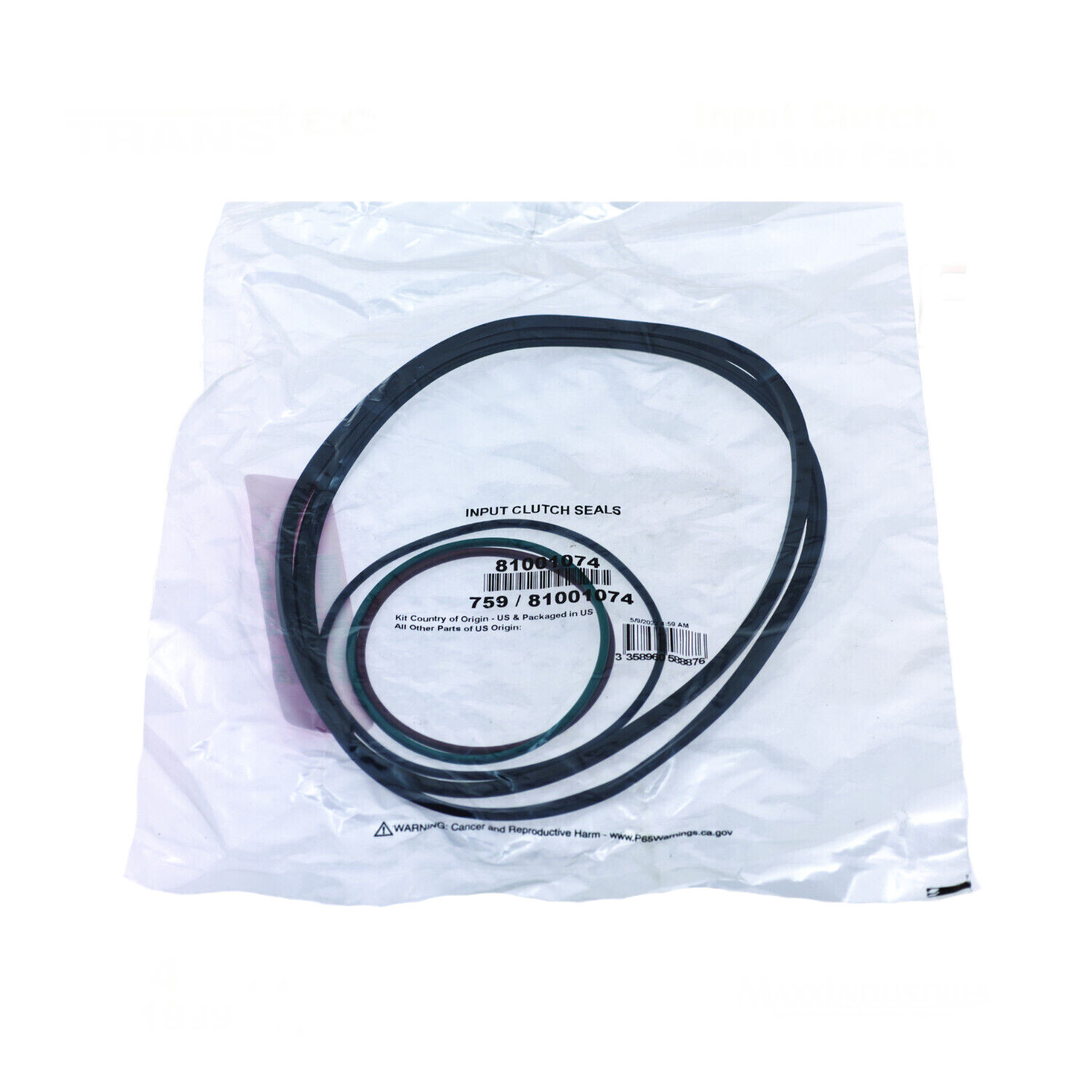 1999-on 5-45RFE 68RFE Transmission Input Clutch Drum Seals Sub Pack Kit