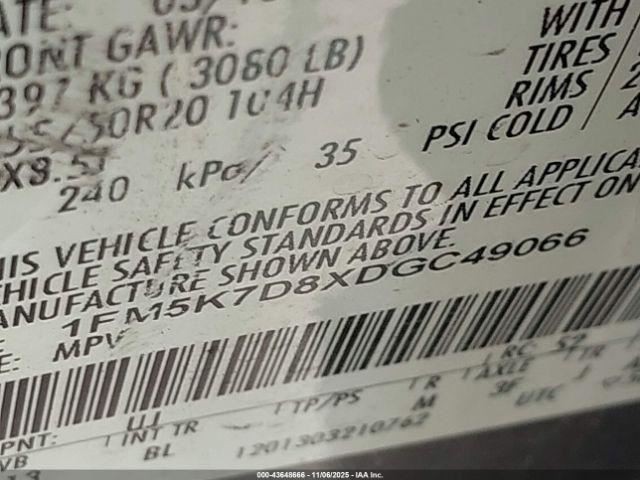 Automatic Transmission 6 Speed ID DA8P-7000-CA Fits 13 EXPLORER 3779877