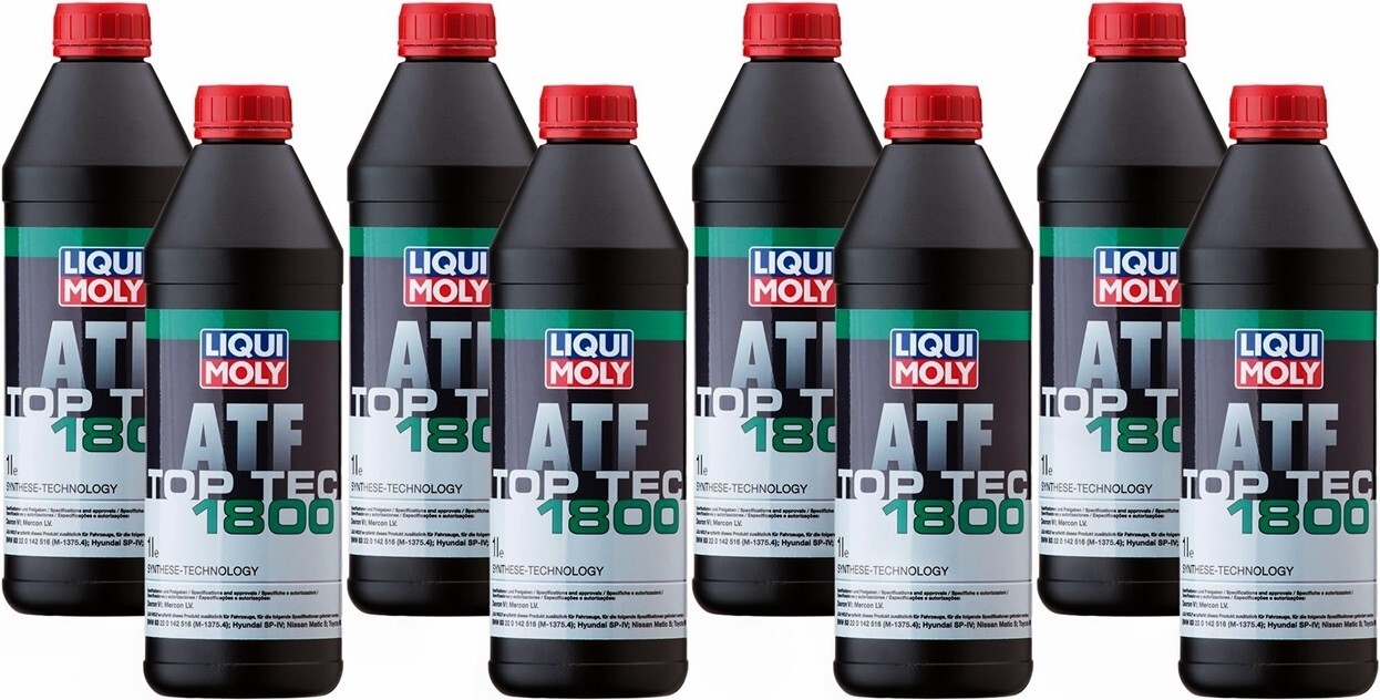 ★ 8 Liters ZF Automatic Transmission Fluid LIQUI MOLY ATF Top Tec 1800 Germany ★