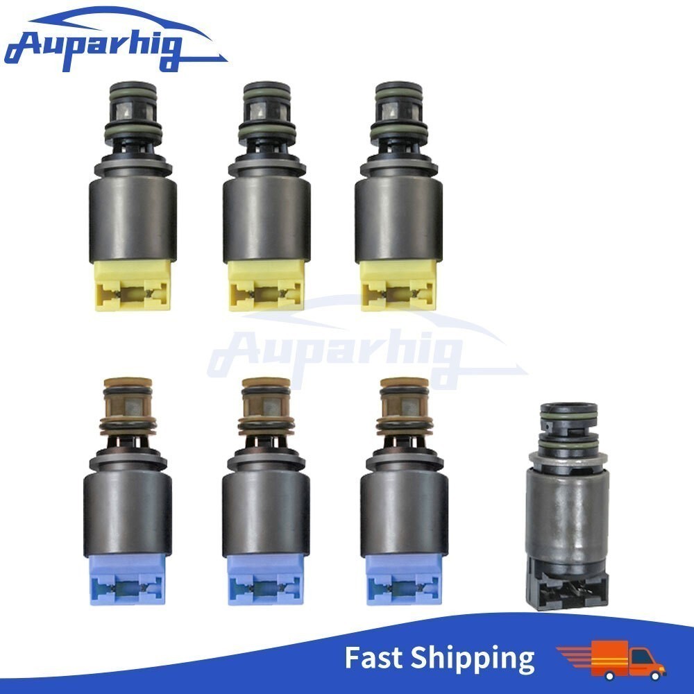 7pcs 6HP19 6HP26 6HP28 6HP32 TRANSMISSION SOLENOID FOR BMW X3 X5 AUDI A6 A8 Q7