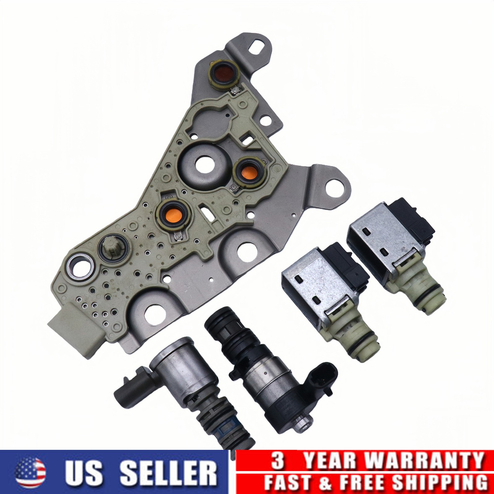 4T40E 4T45E Valve Body & 4 Solenoids Fits GM Chevrolet Buick Pontiac Saturn US