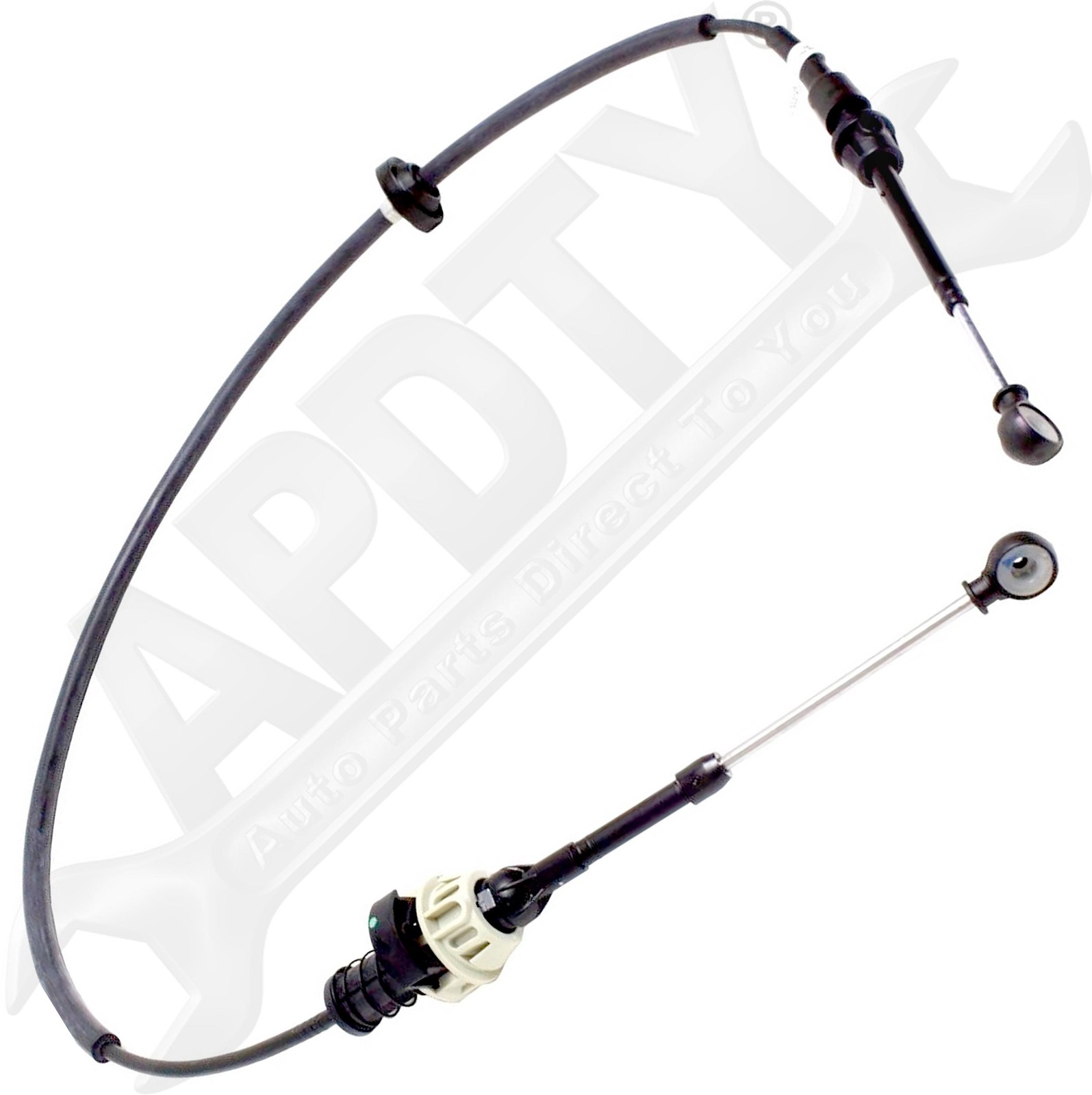APDTY 141296 AT Auto Trans Automatic Transmission Shift Cable & Bushing Assembly