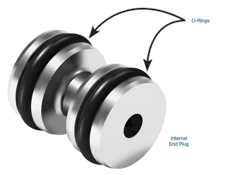 . ZF6HP21/28/34 End Plug Kit , O-RING INTERNAL GEN 2, 95740-30K 7 piece