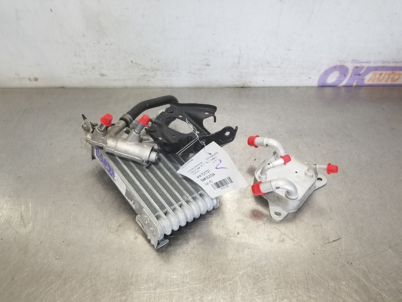 21 TOYOTA HIGHLANDER XLE TRANSMISSION OIL COOLER SET 3.5L FWD AUTOMATIC