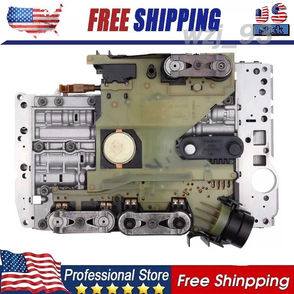 Transmission Valve Body Solenoid w/ Conductor Plate TCU For Chrysler Jeep 722.6