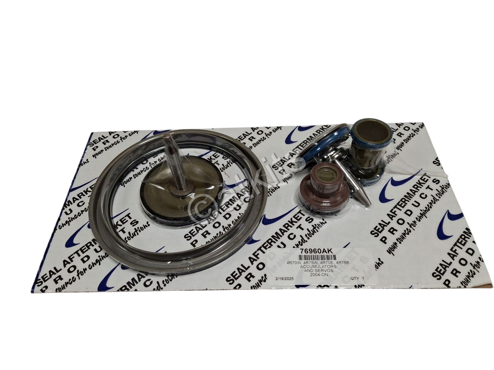 PISTON KIT ACCUMULATORS & SERVOS 4R70E/W, 4R75E/W (04-ON). 07 PCS. IND: 76960AK