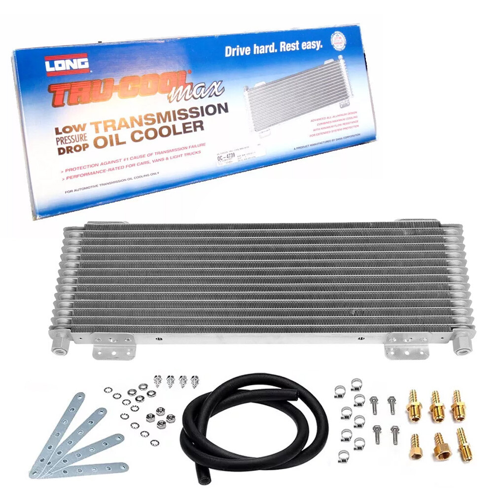 Tru✅Cool Automatic Transmission Oil Cooler GVW Max 40K Transmission Cooler W/Box