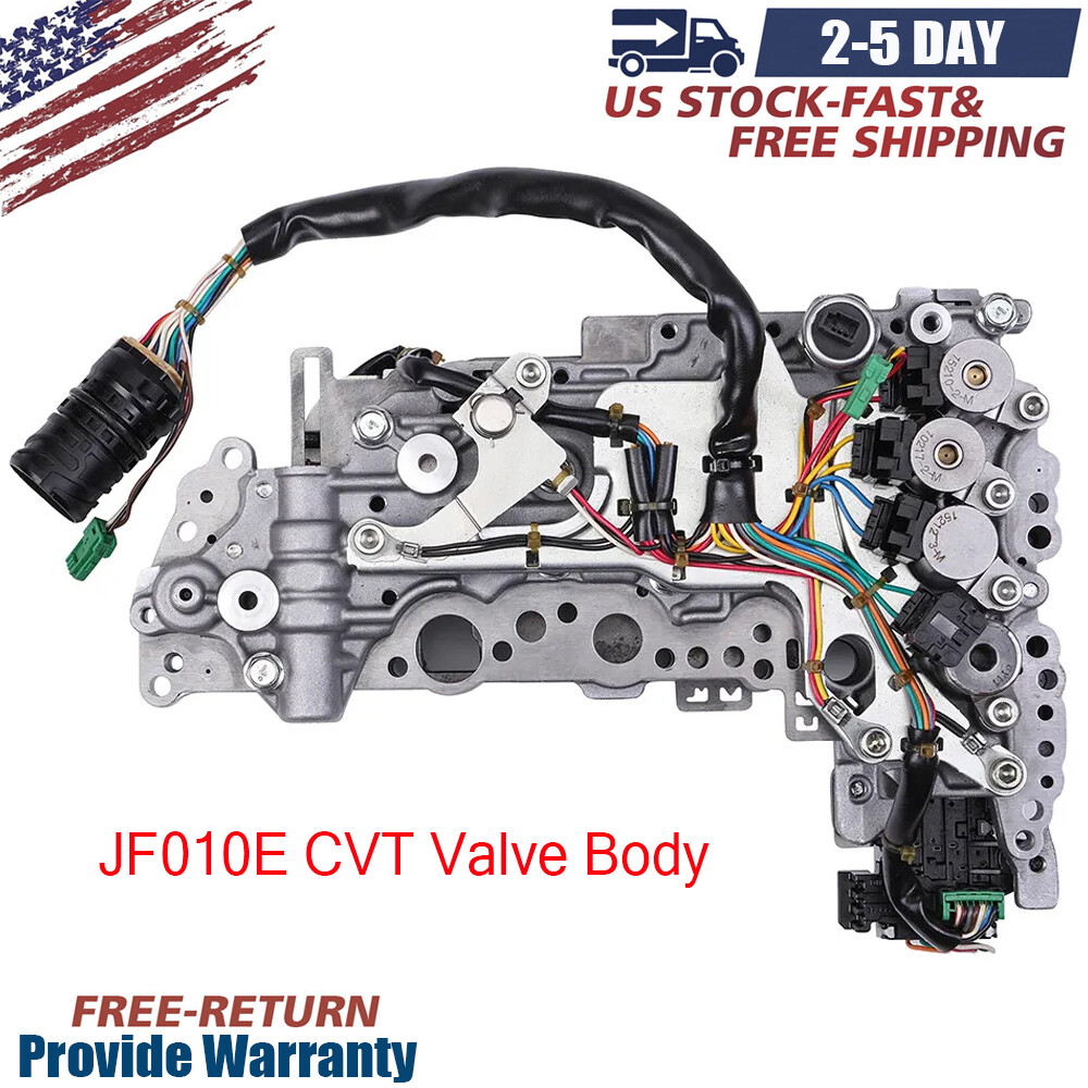 JF010E (RE0F09A/RE0F09B) Valve Body W/ Solenoids For 2010-2019 Nissan Quest