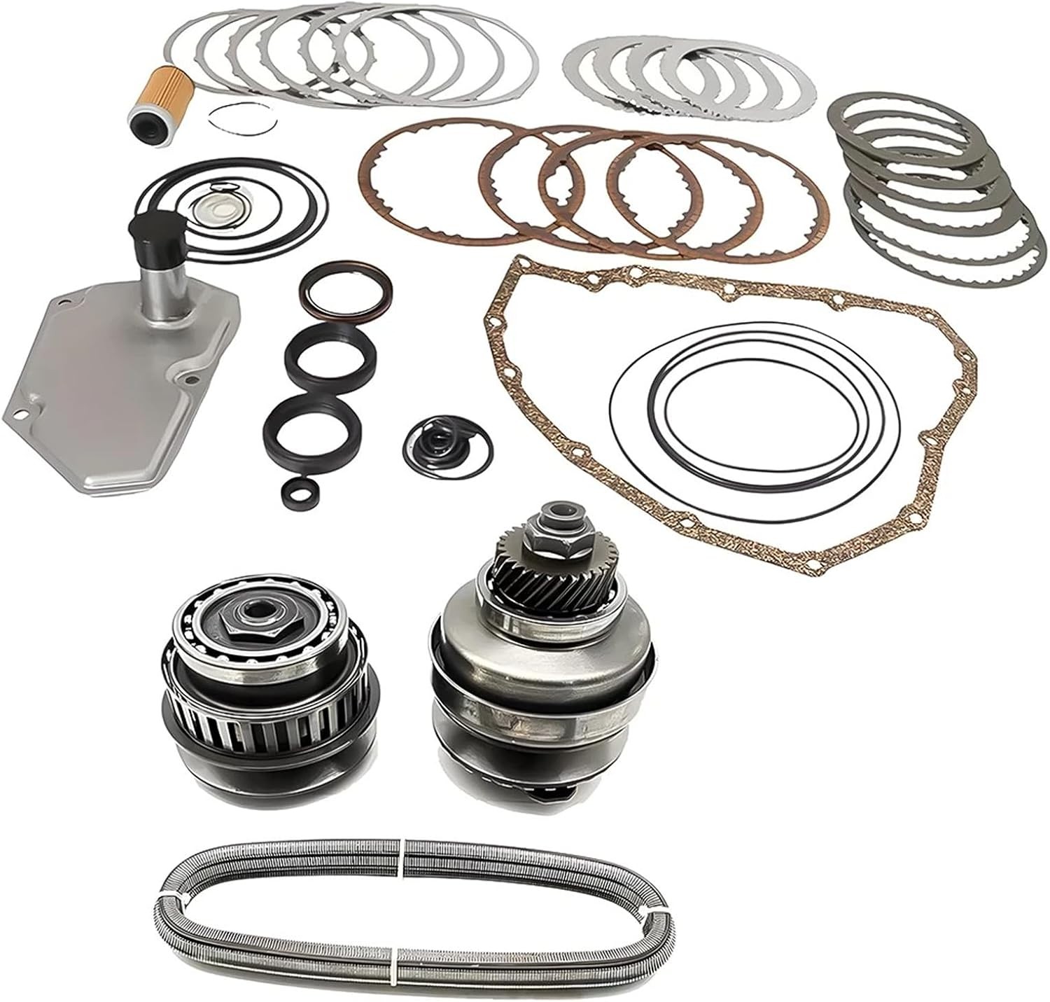 JF015E CVT Transmission Master Rebuild Kit +Pulley w/ Belt Set For Nissan Sentra