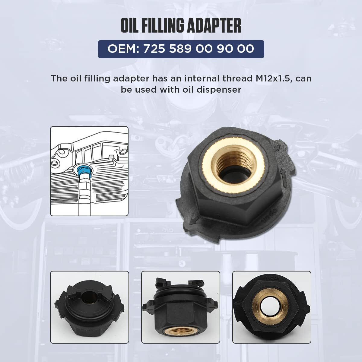Transmission Oil Filling Tool Fit For Mercedes Benz 9-speed 725 Oil Change Tool