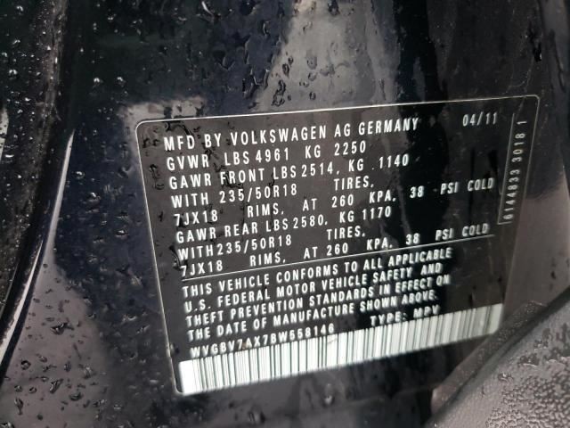 Automatic Transmission AWD 4Motion Fits 09-17 TIGUAN 125908