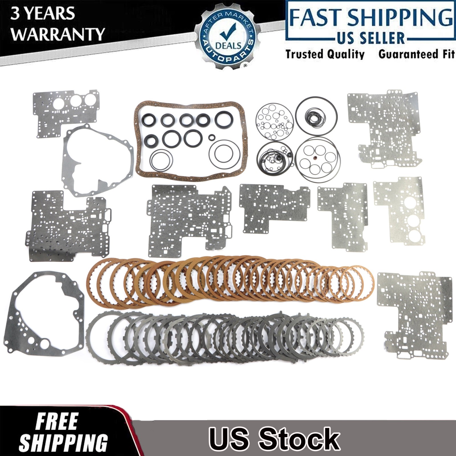 4EAT Auto Transmission Master Rebuild Kit Overhaul For SUBARU Legacy Impreza SVX