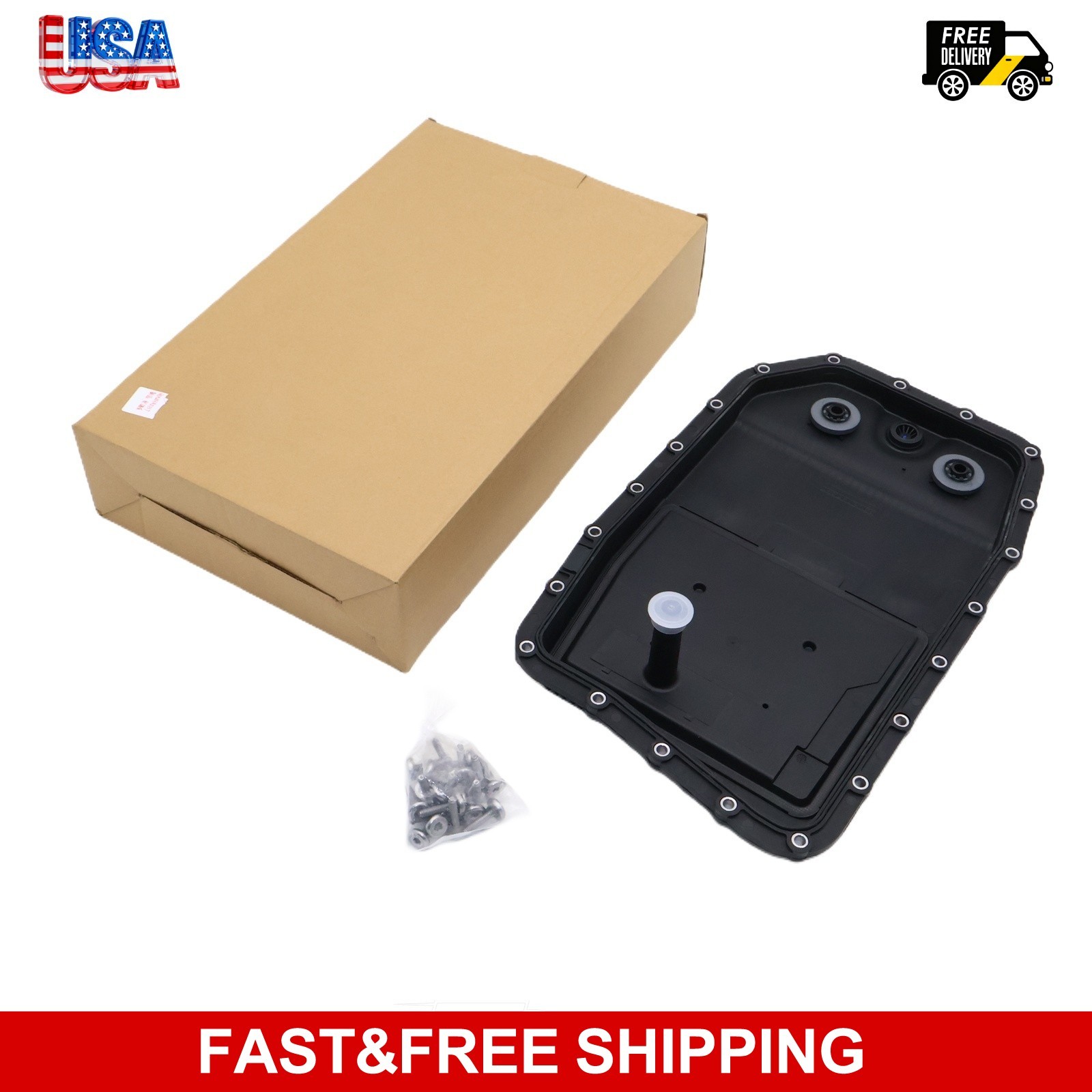 Trans Oil Pan Kit Filter Assembly For Jaguar XJ XJ8 2004-2012 LR007474