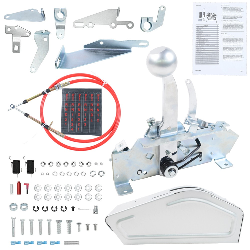 For B&M 80842 Pro Ratchet Automatic Shifter for Ford GM 3 & 4 Speed Transmission