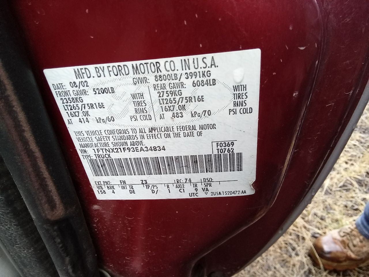 Transfer Case Electric Shift Automatic 4R100 Fits 00-05 EXCURSION 33093059