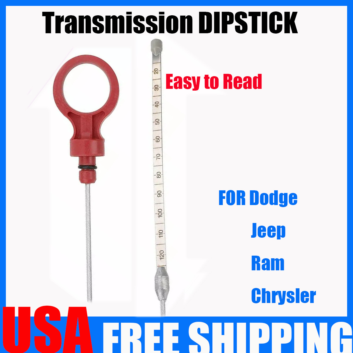 Transmission Fluid Level Dipstick Tool For Dorman 917-327 Fit Chrysler Fit Jeep