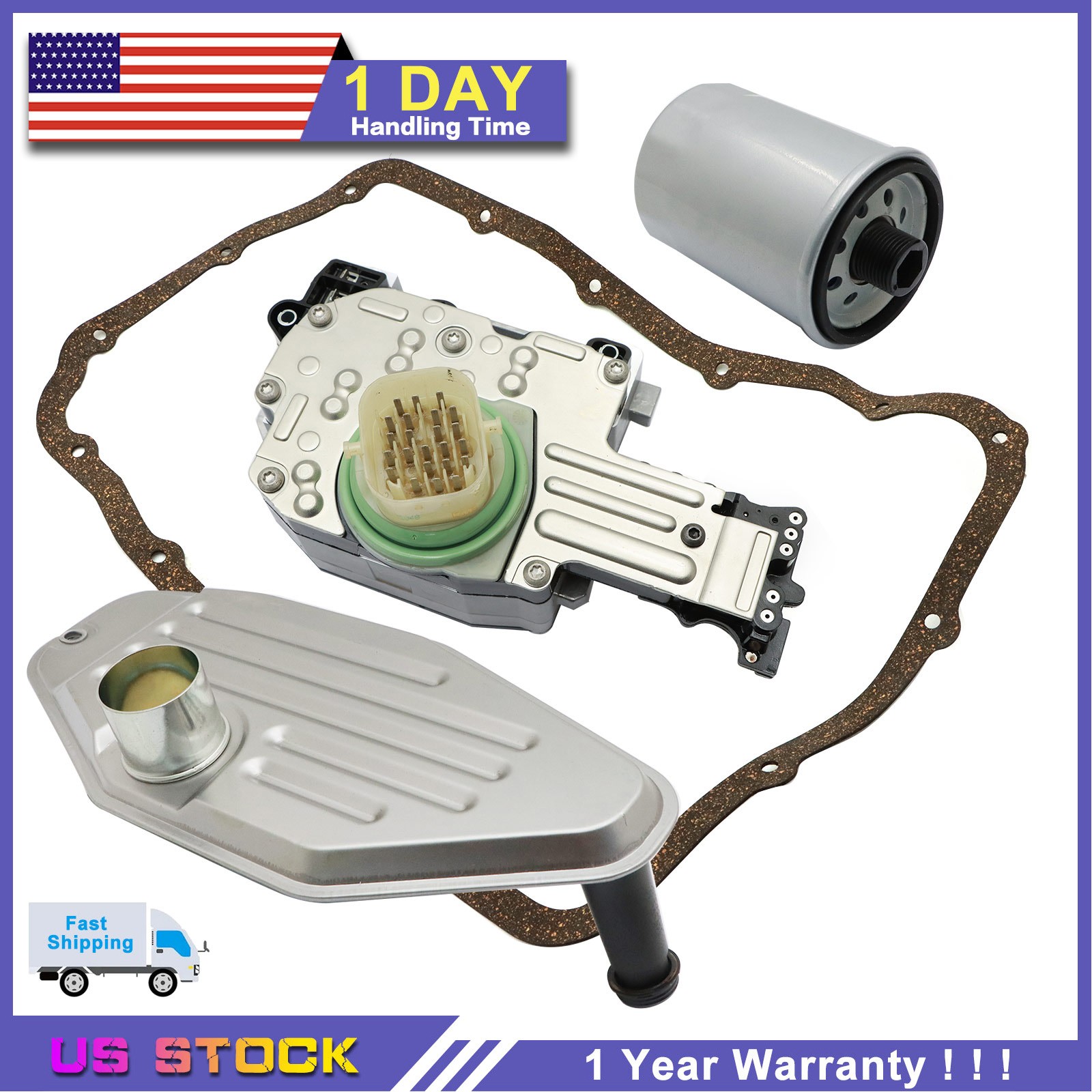 Transmission Shift Solenoid Kit 68002342 For Dodge Ram 1500 ST 5.7L V8 2002-2018